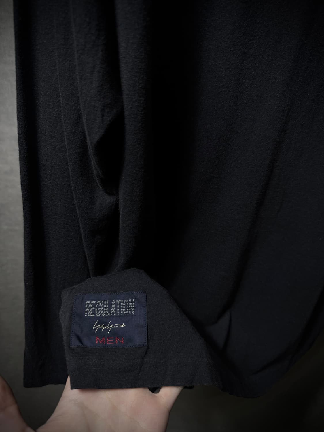 요지야마모토 레귤레이션 비대칭 롱슬리브 상품이미지8