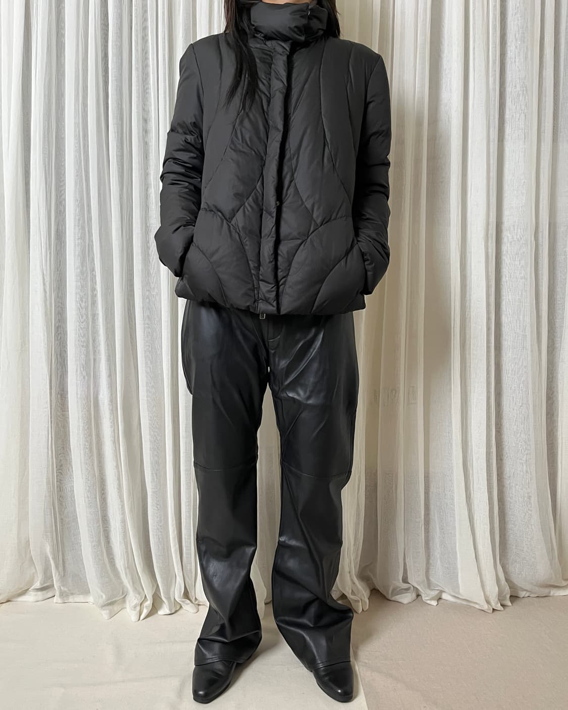 알마니 커브 퀼팅자켓 emporio armani puffer 패딩 상품이미지9