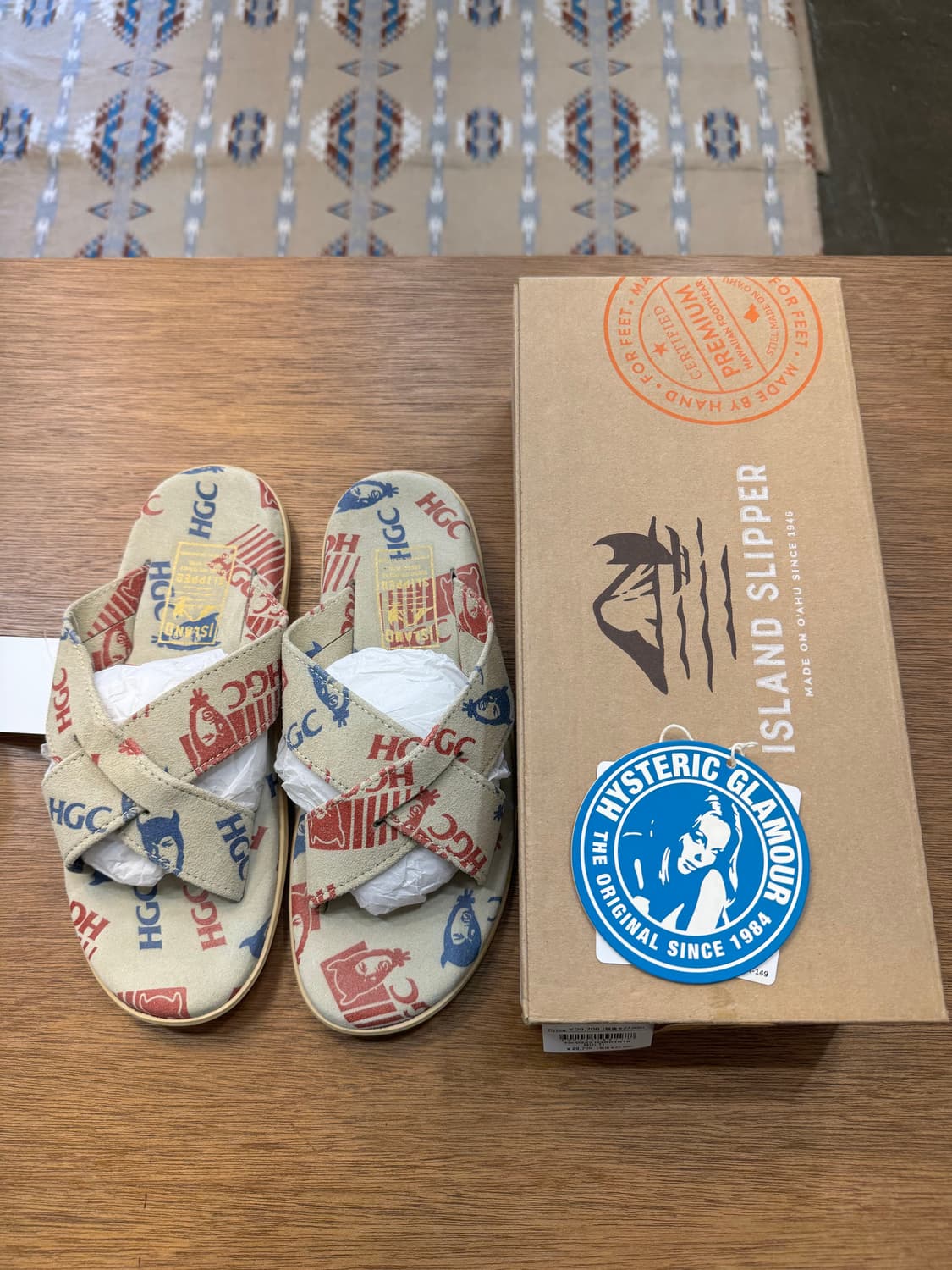 [10][270mm] 히스테릭글래머 x 아일랜드 슬리퍼 샌들 상품이미지9