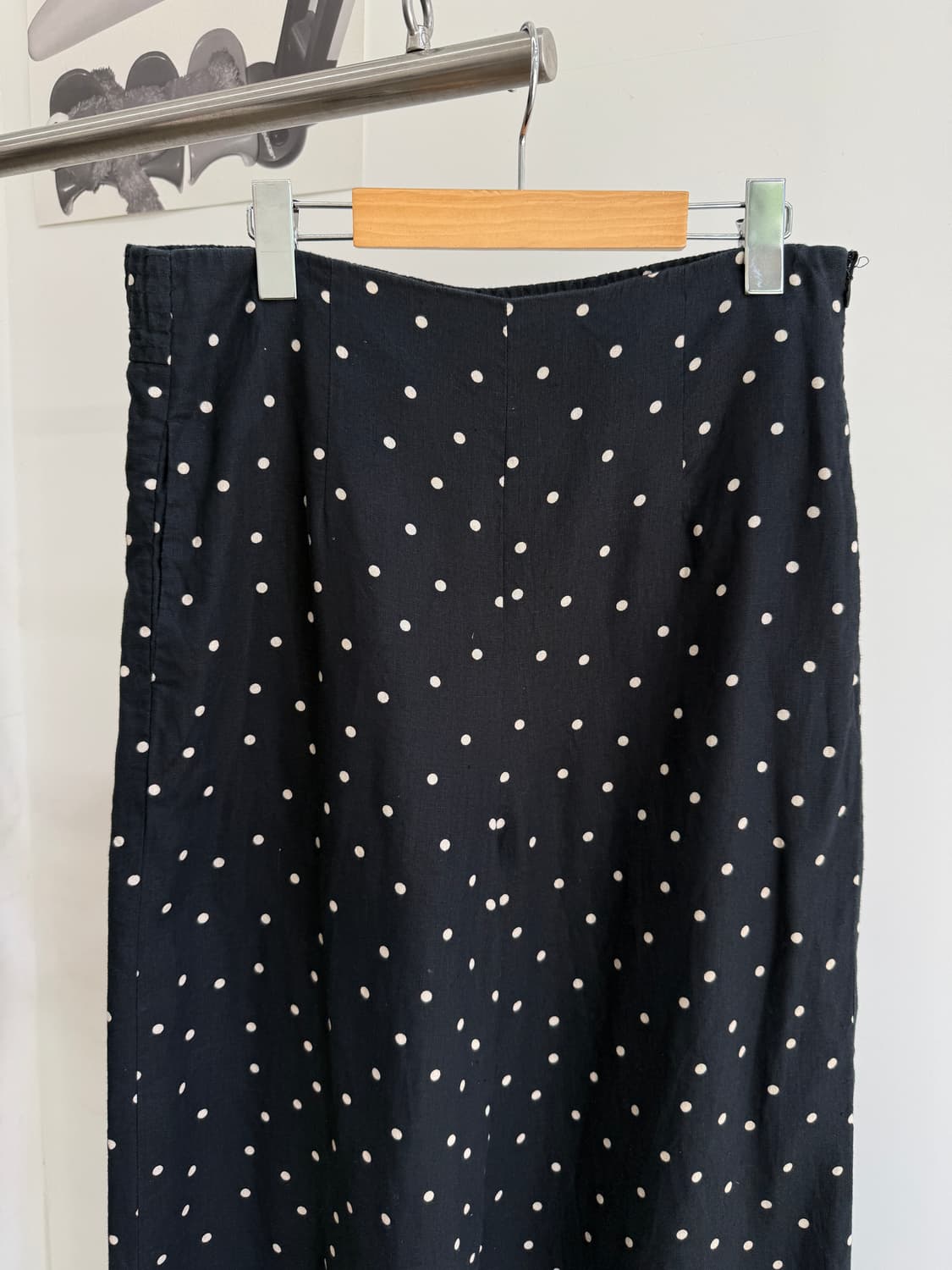 UNITED ARROWS  도트 와이드 팬츠  상품이미지2