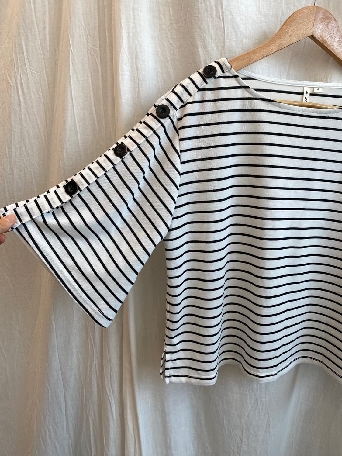 HK WORKSLONDON 스트라이프 반팔티셔츠(M-L) 상품이미지6