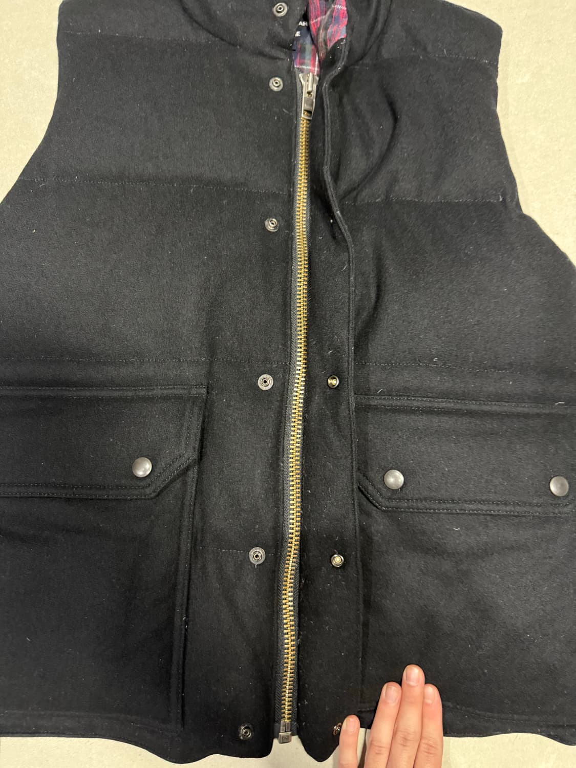 2006 꼼데가르송 옴므 페더 다운 패딩 베스트 조끼 자켓 상품이미지3