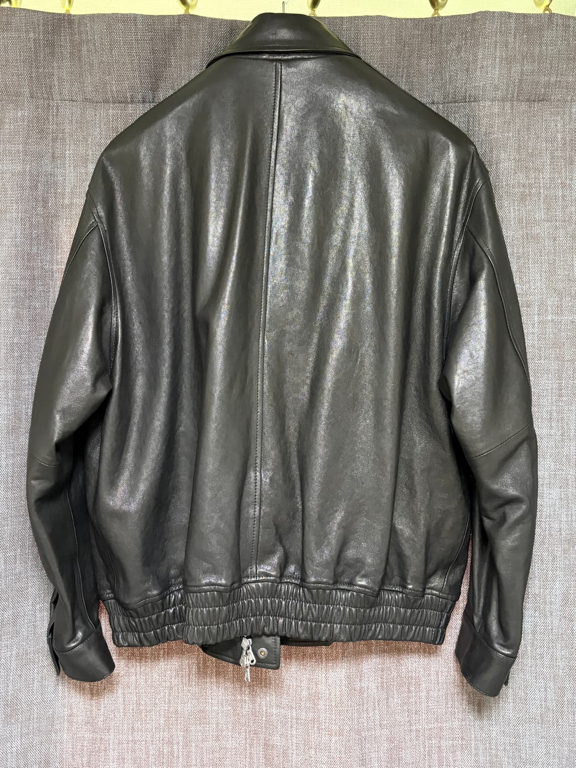 [3]인더로우 레더 A2 자켓 블랙 판매합니다. 상품이미지3