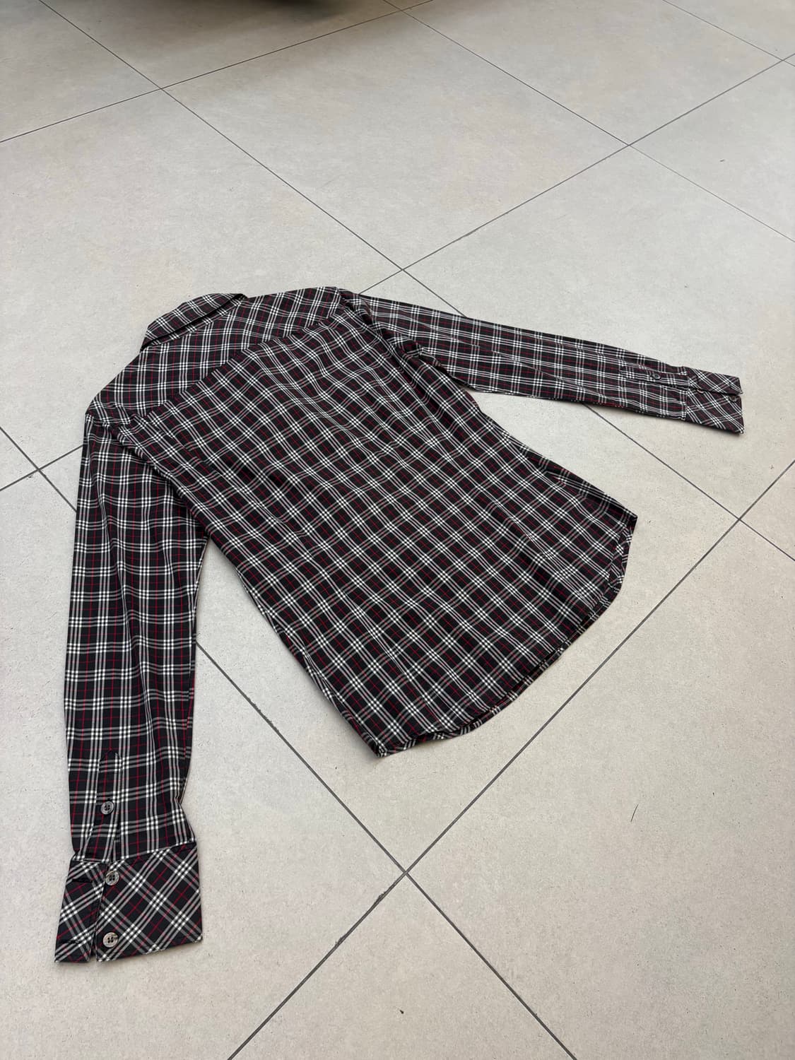 [ 40 ] 버버리 블루라벨 체크패턴 셔츠 상품이미지6