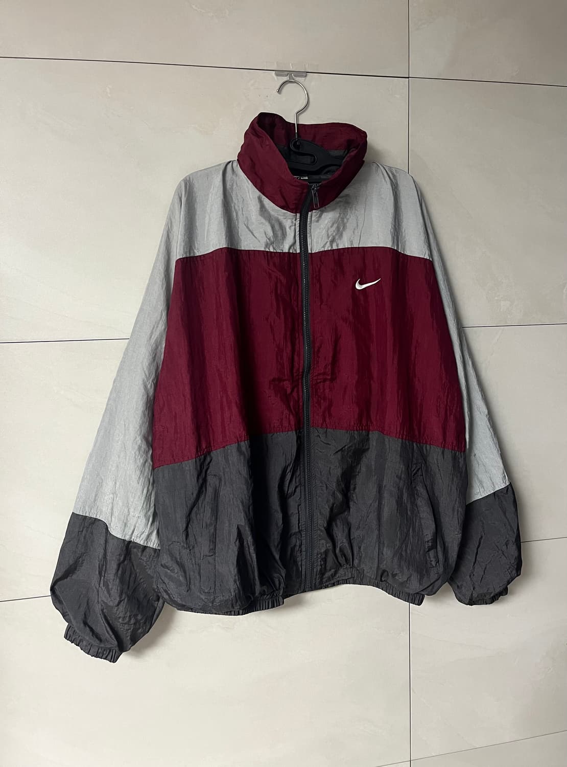 [XL] 00s 나이키 빅스우시 올드스쿨 대장 바람막이 상품이미지2