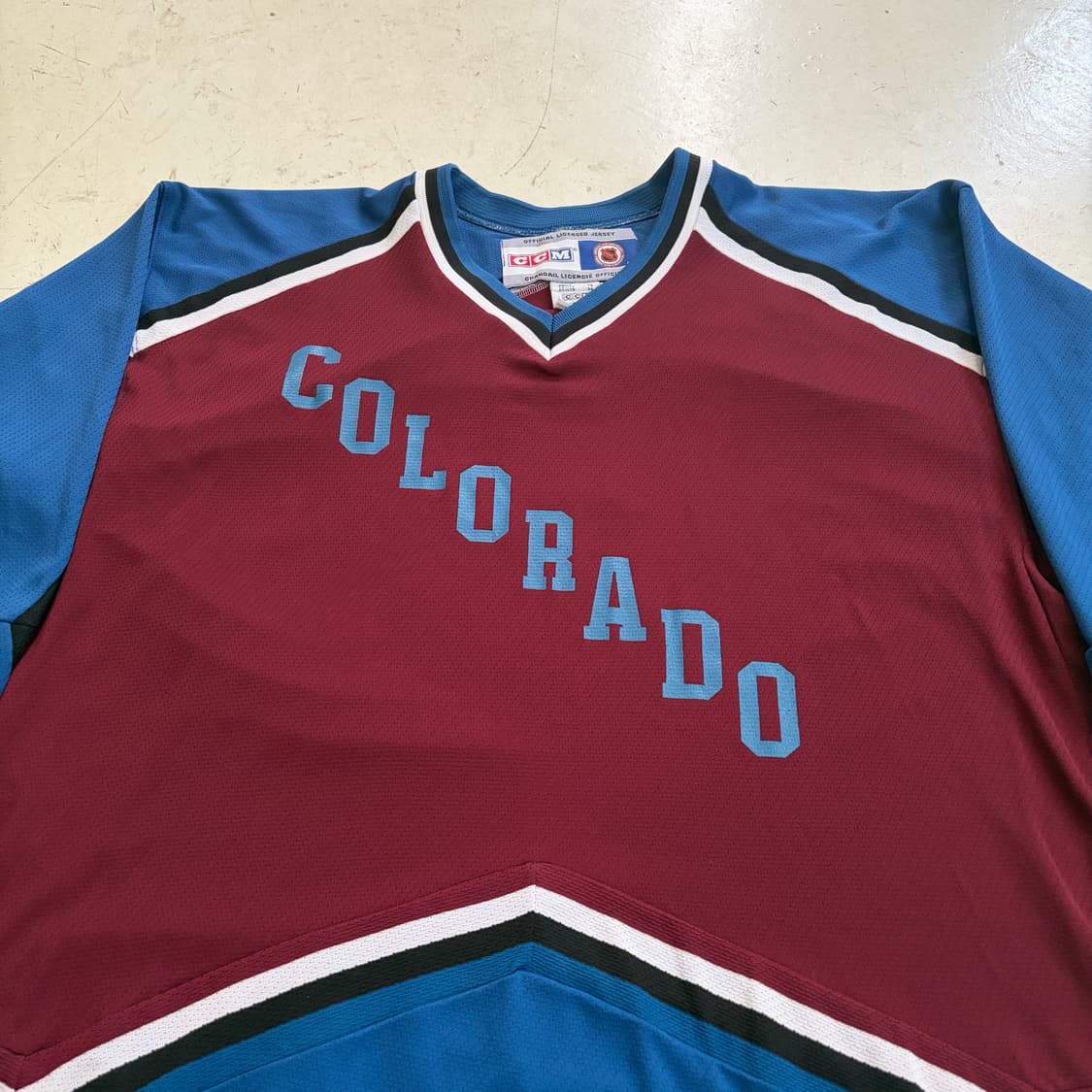 CCM NHL COLORADO AVALANCHE 빈티지 유니폼 XL 상품이미지4