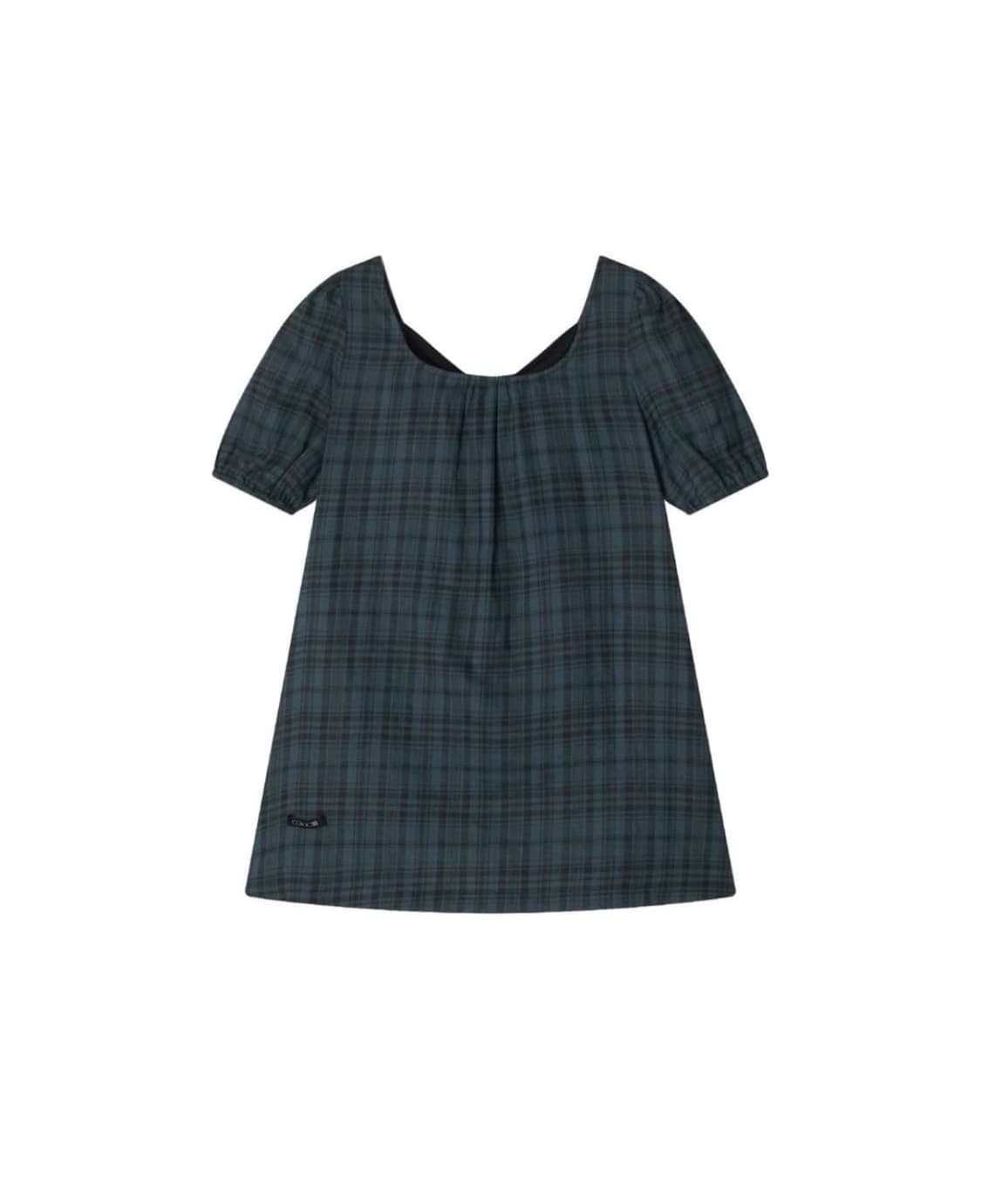 콜로신스 체크 블라우스 상품이미지2