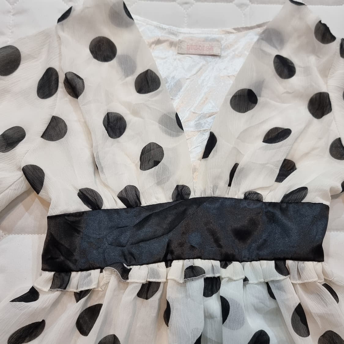 LIZ LISA(리즈리사) 도트 쉬폰 튜닉 상품이미지3