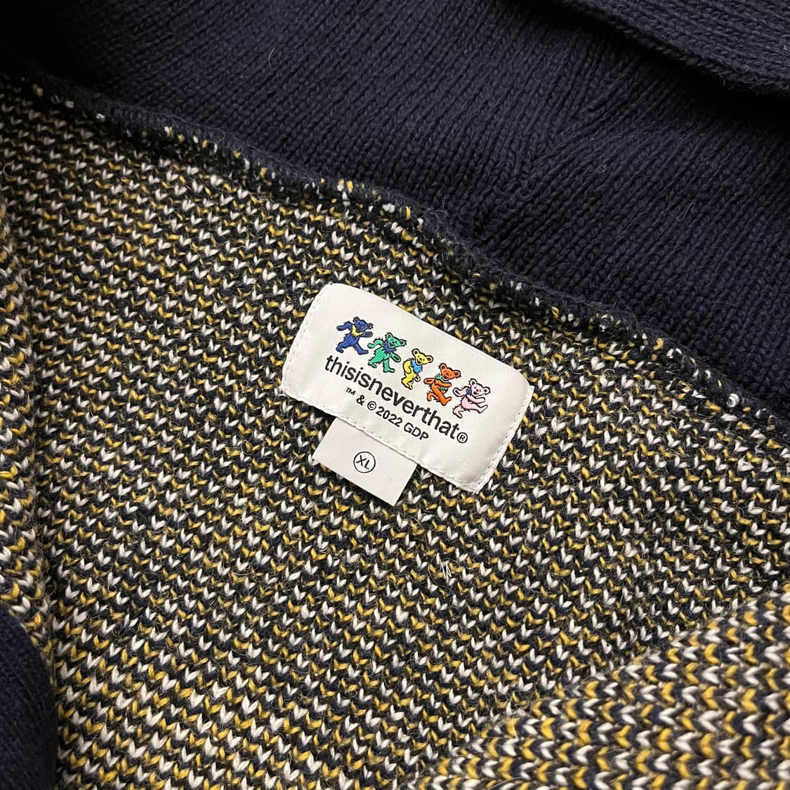 (xl) 디스이즈네더뱃 그레이트풀데드 니트후드 상품이미지3