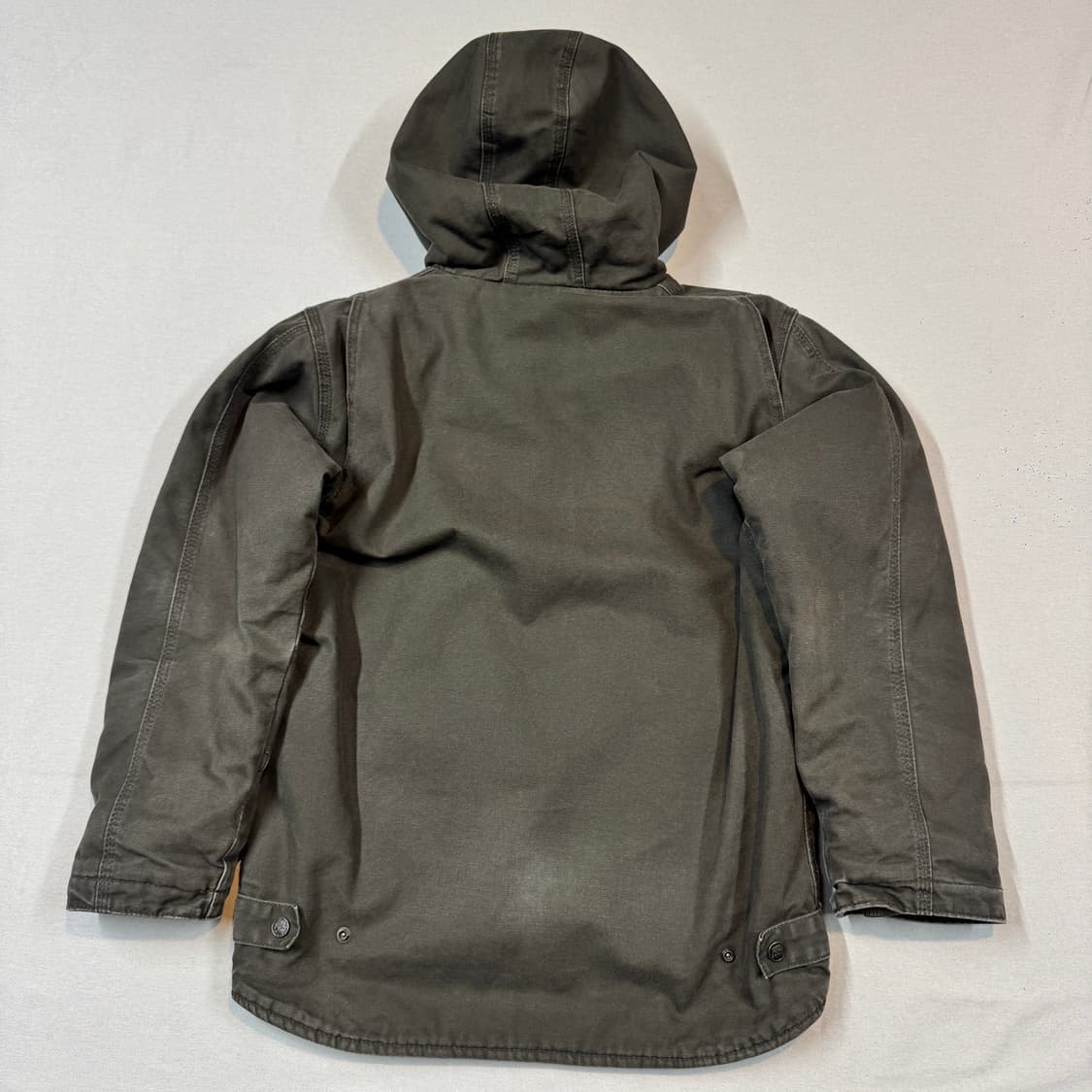 여S) BERNE 빈티지 워크웨어 액티브 자켓 올리브 모스그린 상품이미지6