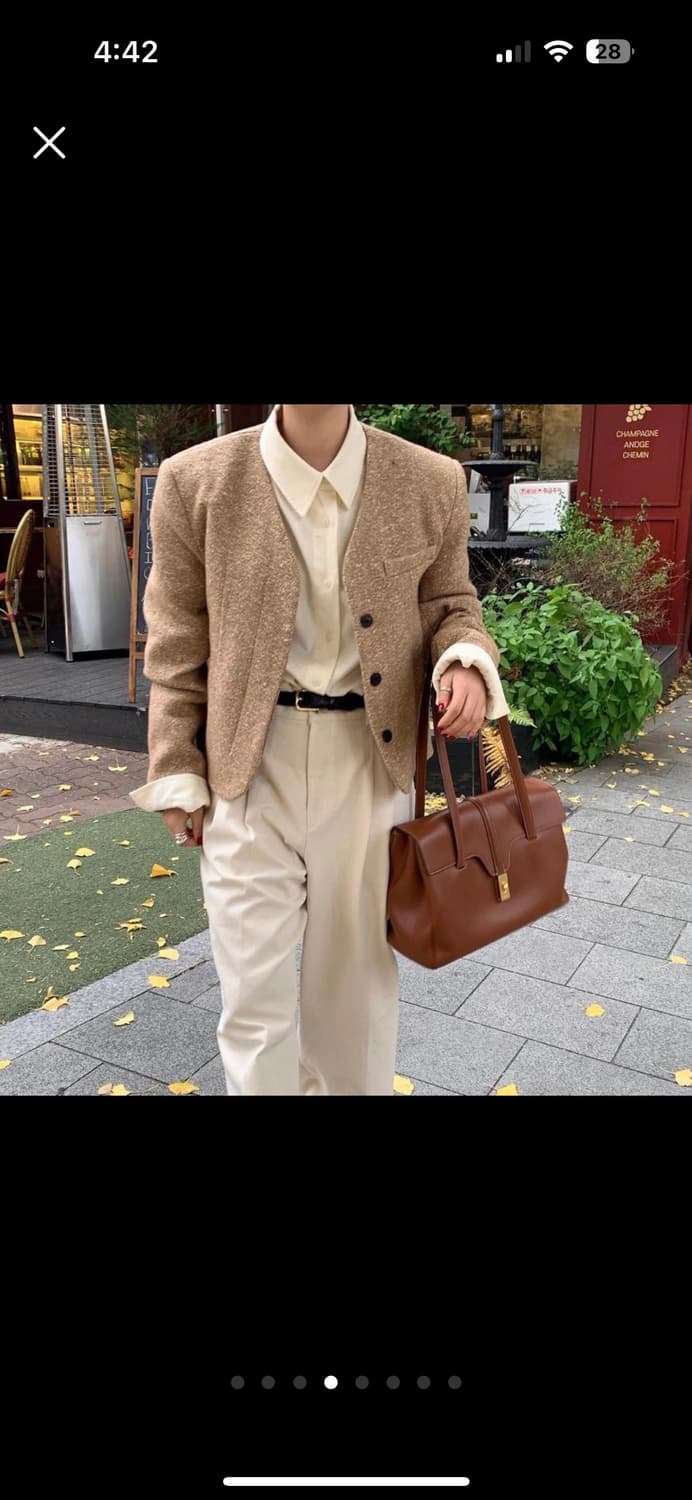 므앤 쇼트 코트 상품이미지2