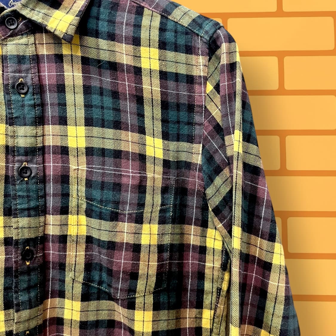 유니클로 플란넬 셔츠 (M) 상품이미지2