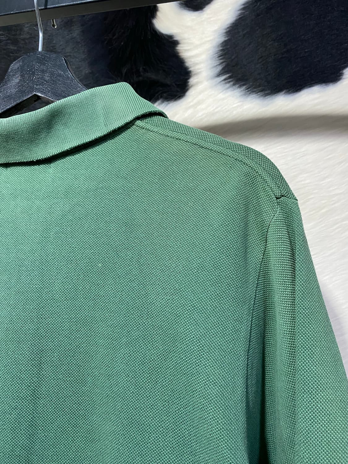 Fred Perry 로고 자수 디테일 그린 반팔티셔츠 상품이미지9