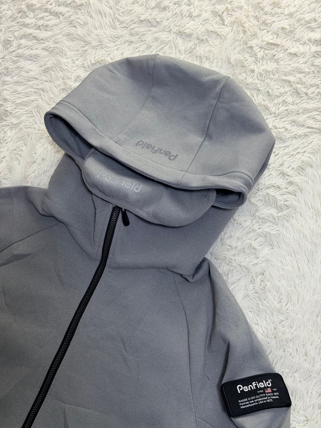 펜필드 후드 집업 자켓 그레이 상품이미지2