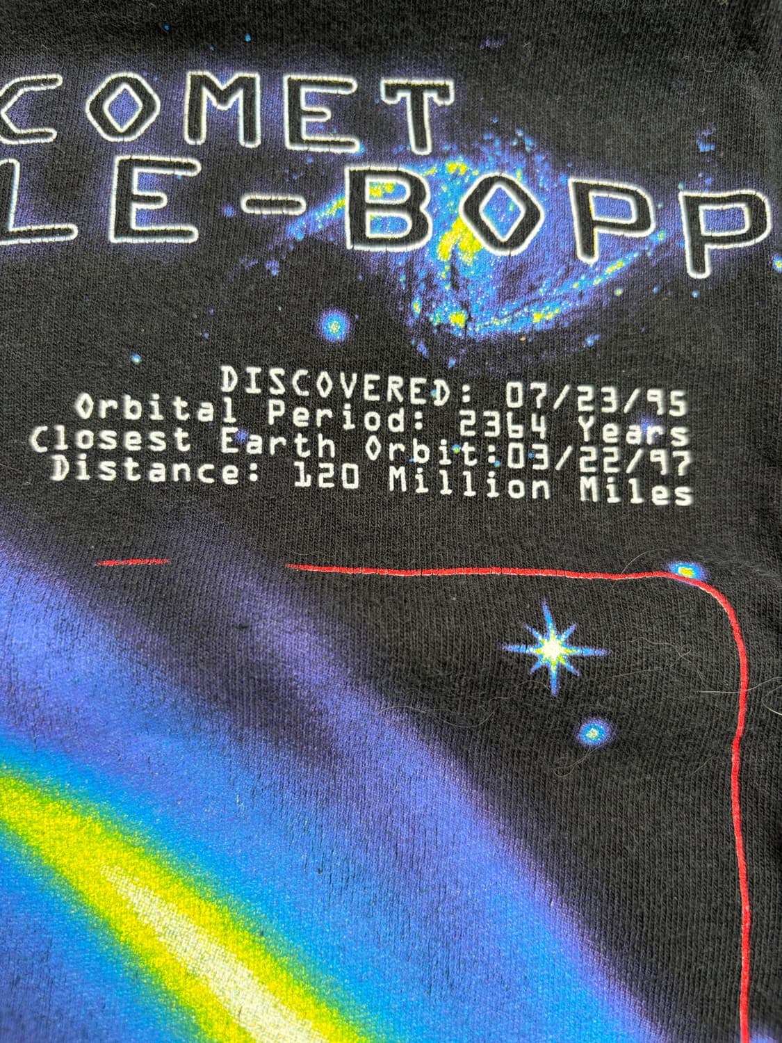 90s Comet Tee (black) 상품이미지6