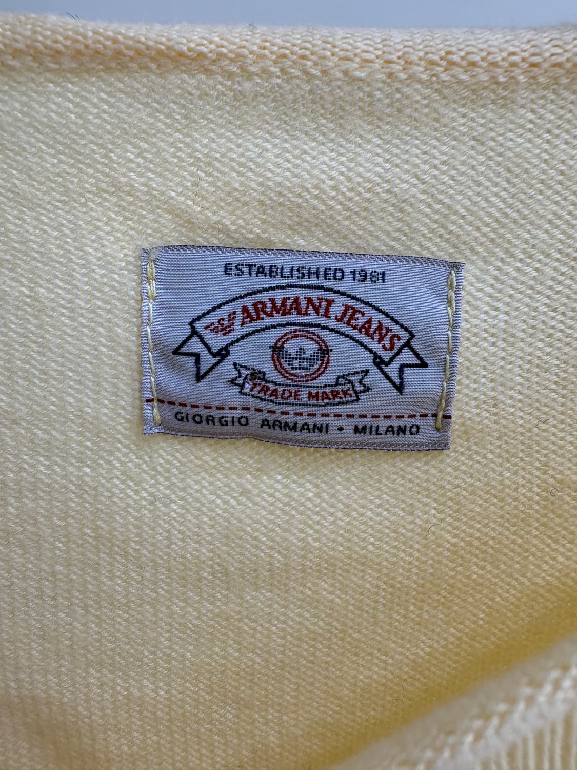 ARMANI JEANS 니트 반팔 상품이미지6