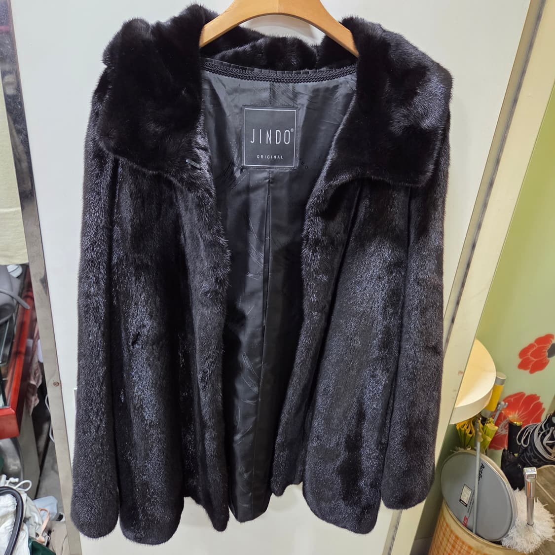 진도 오리지날 후드 밍크 코트 상품이미지8