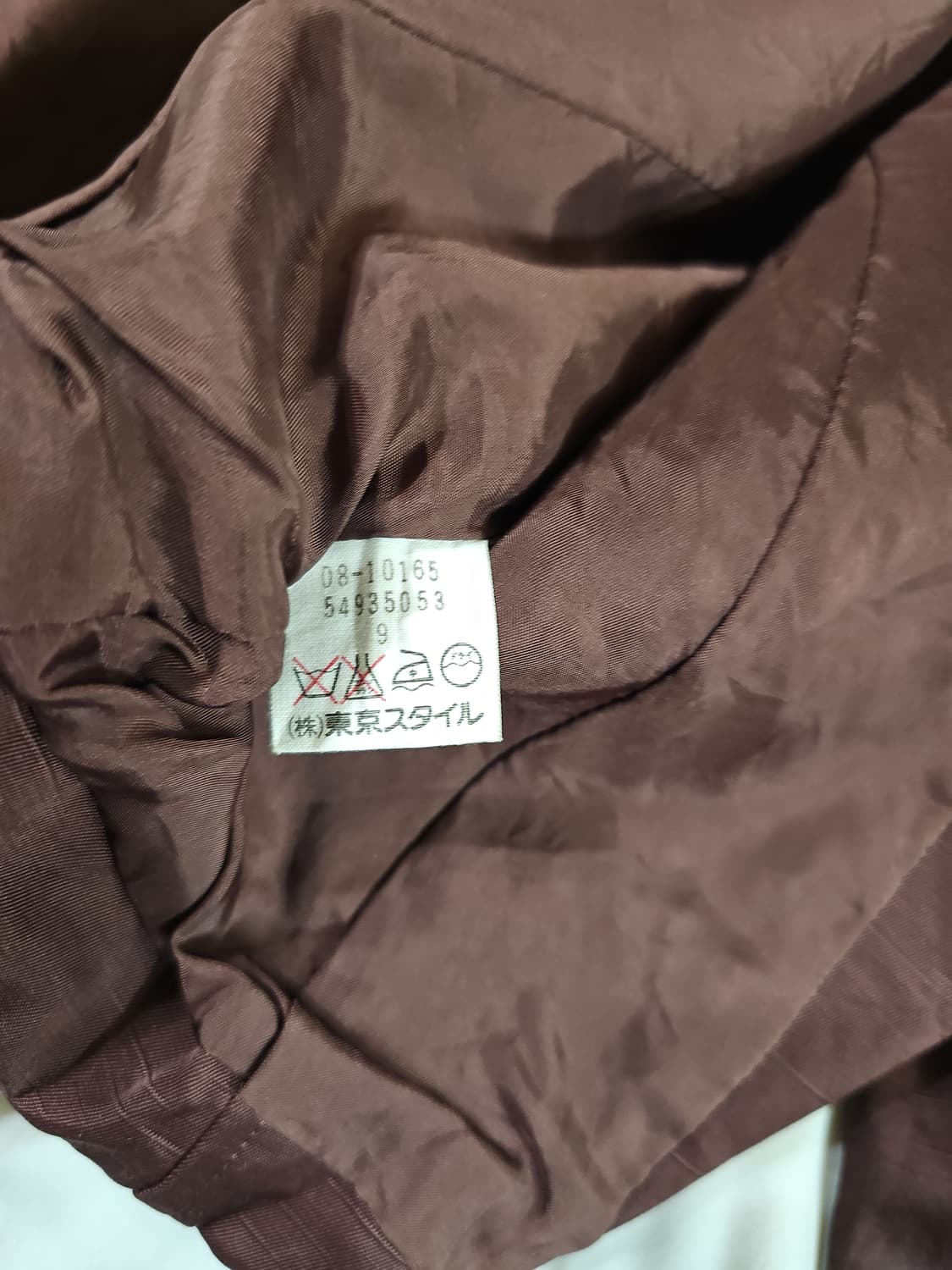 [9] 제라르다렐 빈티지 보르도 브라운 크롭 자켓 상품이미지9