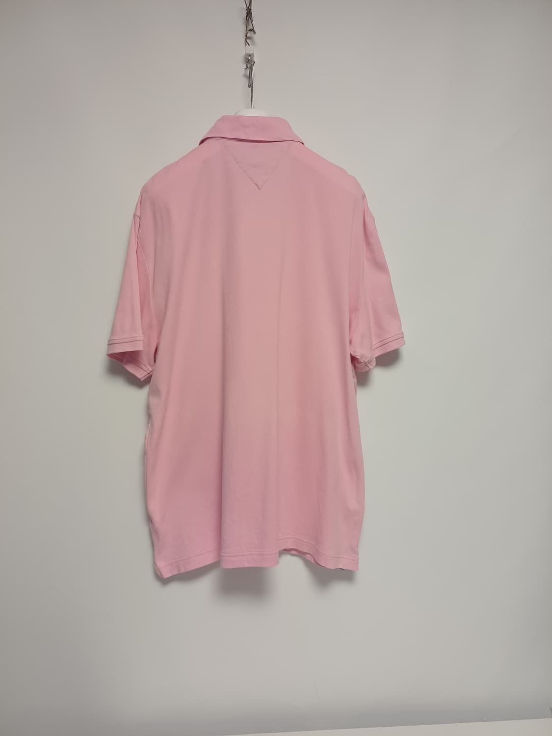 타미힐피거 미니플래그 반팔 카라티 핑크 (Custom 핏/XL) 상품이미지3