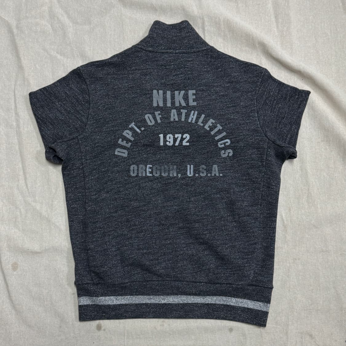 나이키 빈티지 차콜 백로고 집업 M 상품이미지1