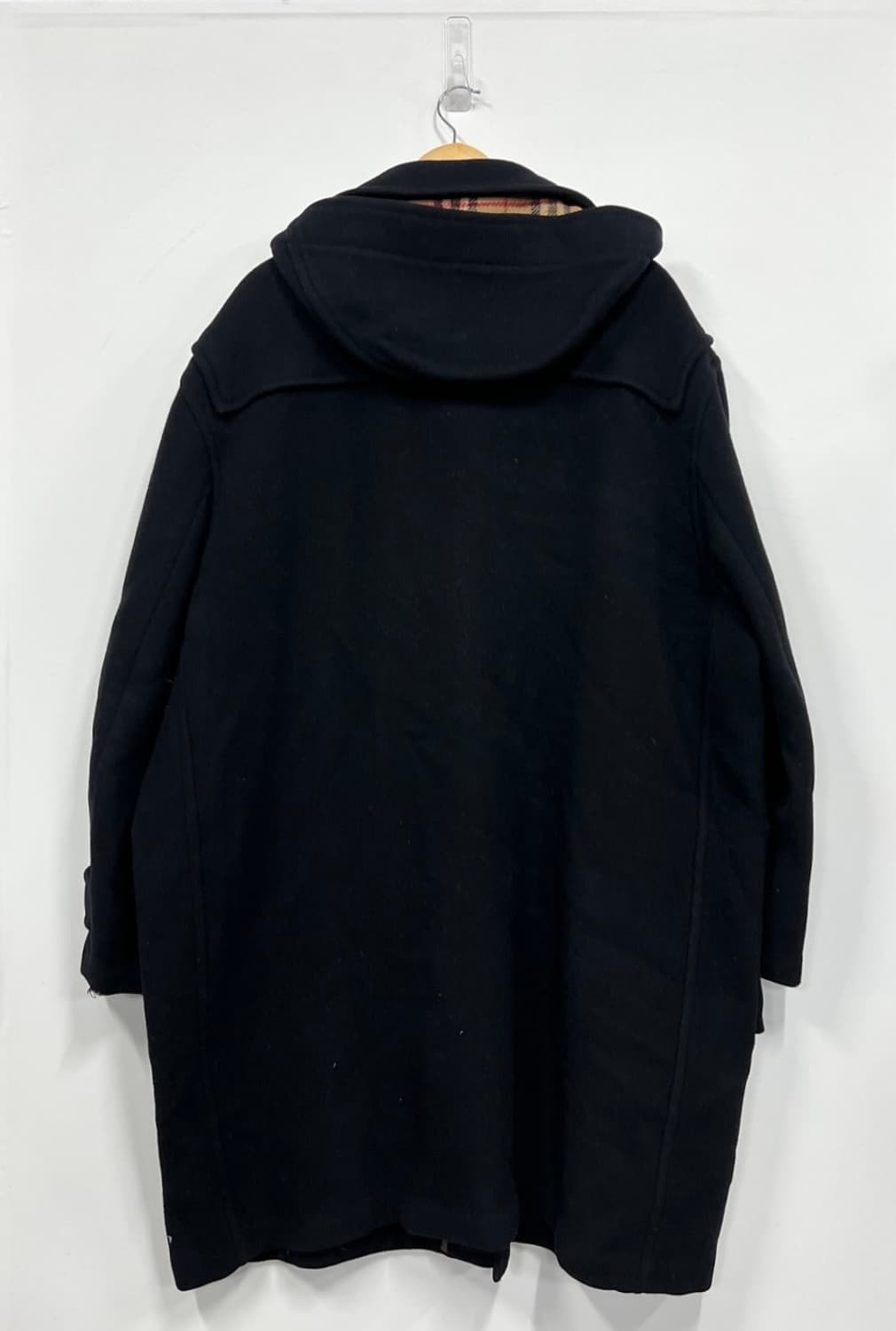 버버리 안감 체크 후드 떡볶이 코트 더플 코트 상품이미지10