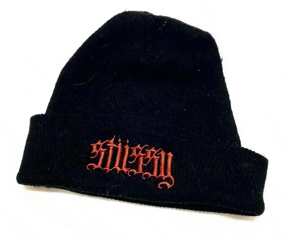 80s 빈티지 스투시 고딕로고 비니 상품이미지1