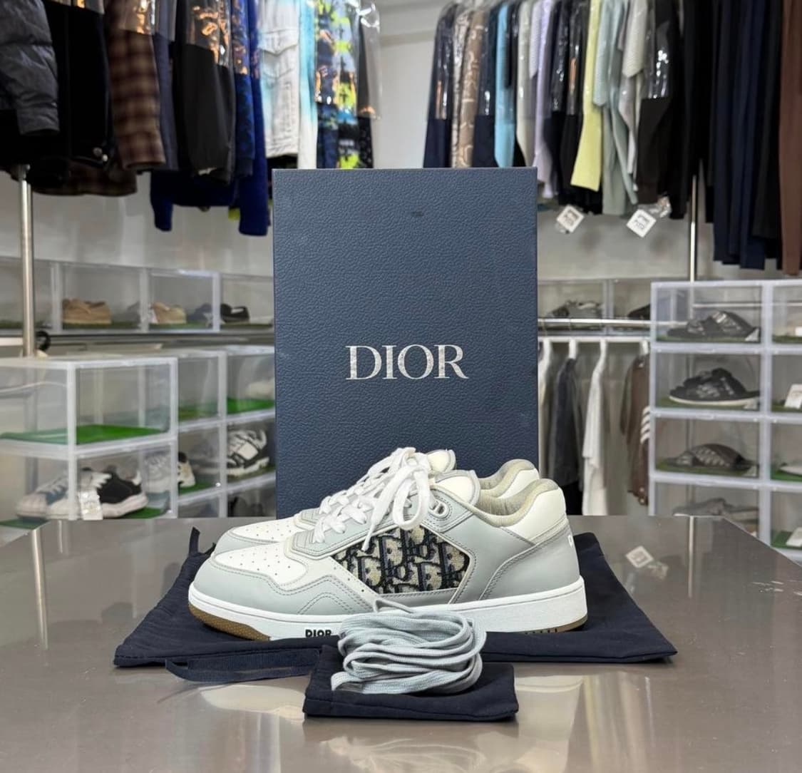 [리오브] 디올 오블리크 B27 로우탑 스니커즈 상품이미지1