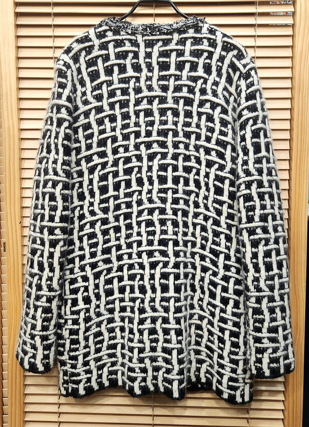 (새상품)오브제 4포켓 하프 트위드자켓55 상품이미지4