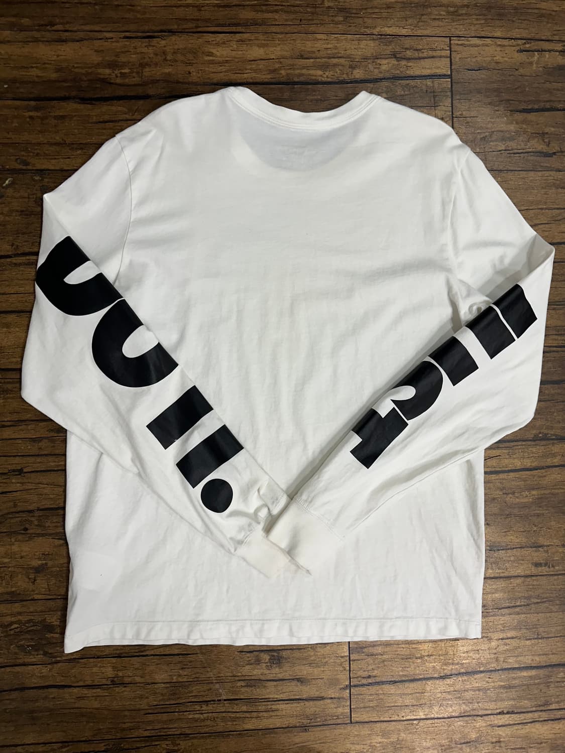 나이키 화이트 저스트두잇 XXL 긴팔티 상품이미지3