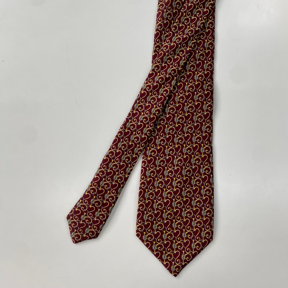 펜디 (FENDI) FF모노그램 명품 정품 넥타이 상품이미지1