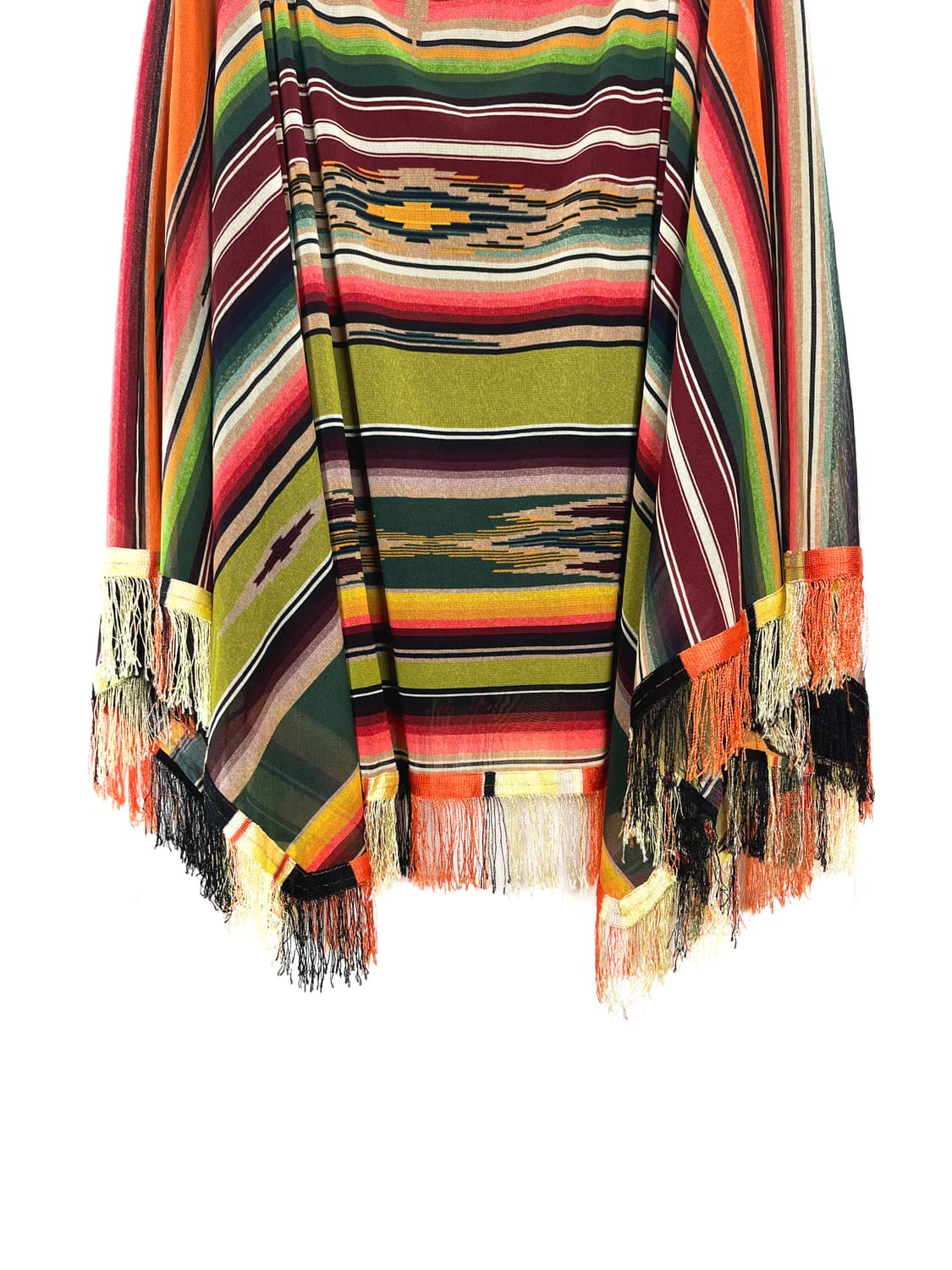 장 폴 고티에 메쉬 프린지 판초 상품이미지3