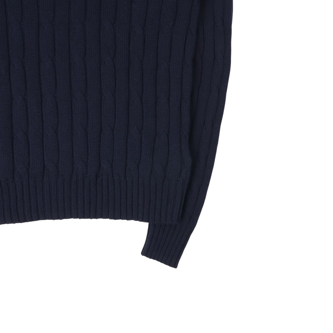 폴로 랄프로렌 신형 QR 네이비 케이블 니트 상품이미지4