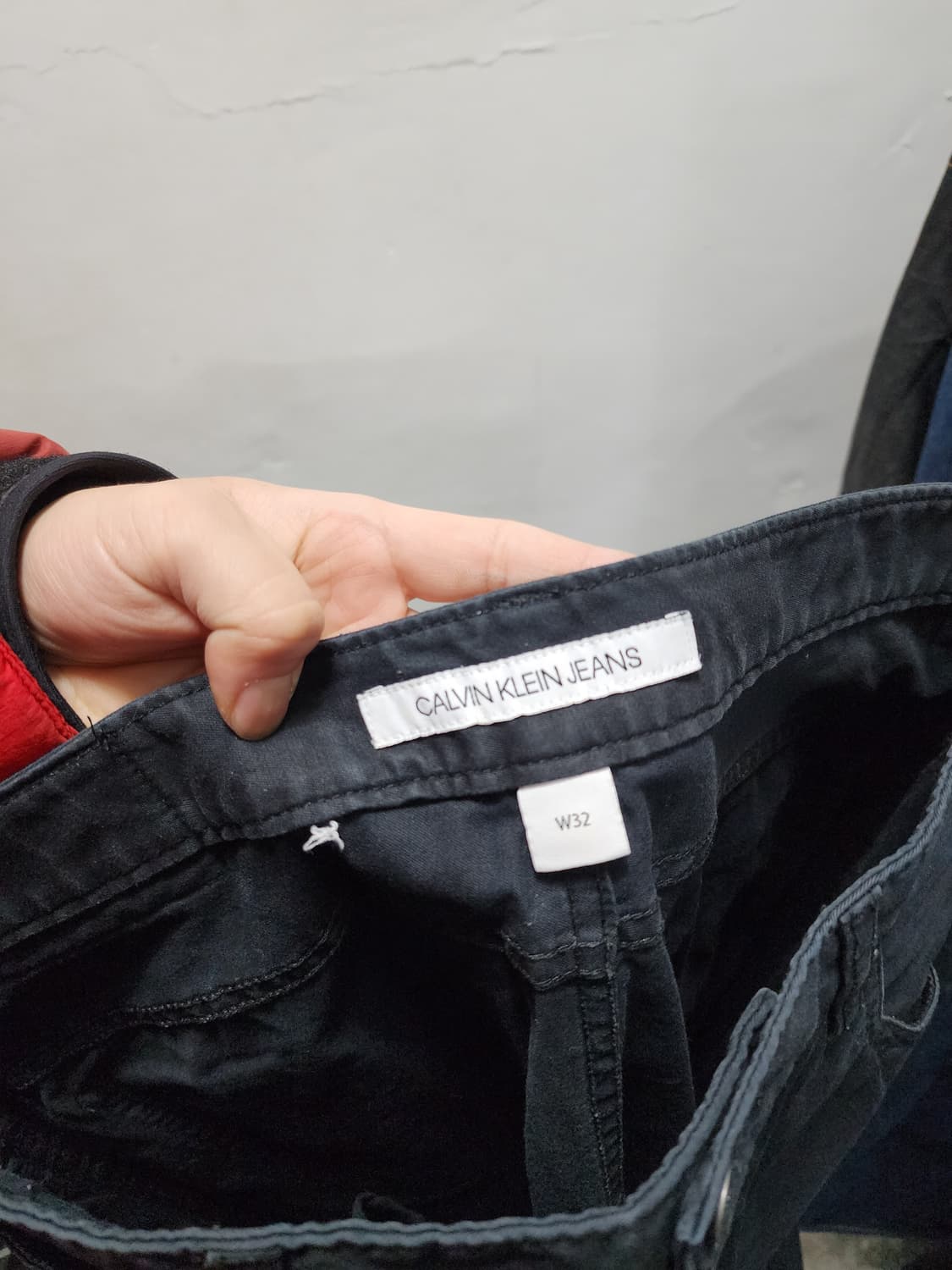 캘빈클라인 CKJ 027 블랙 면바지 상품이미지5