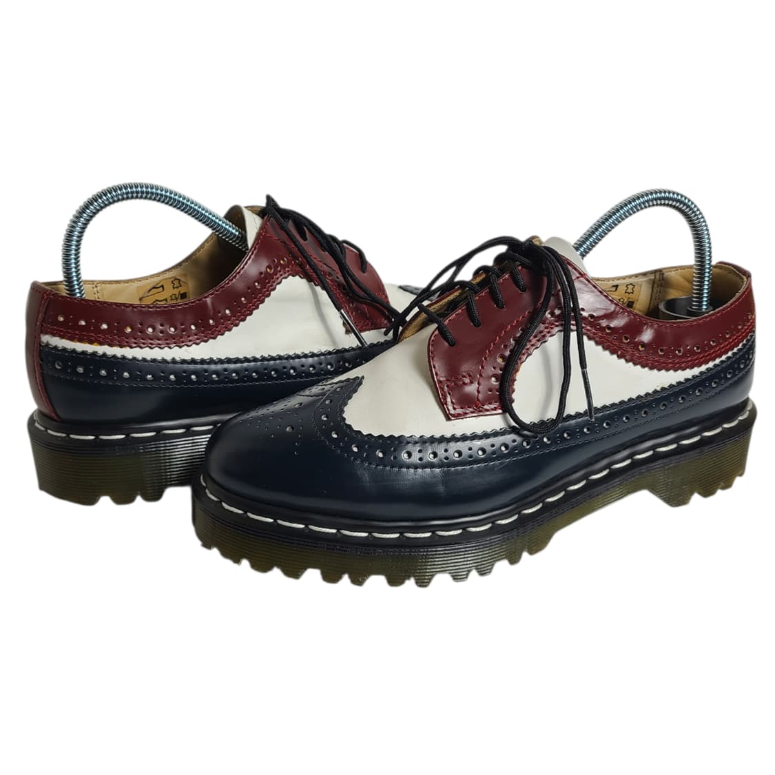 230-235) 닥터마틴 3홀 윙팁 브로그 슈드 더비 슈즈 상품이미지1
