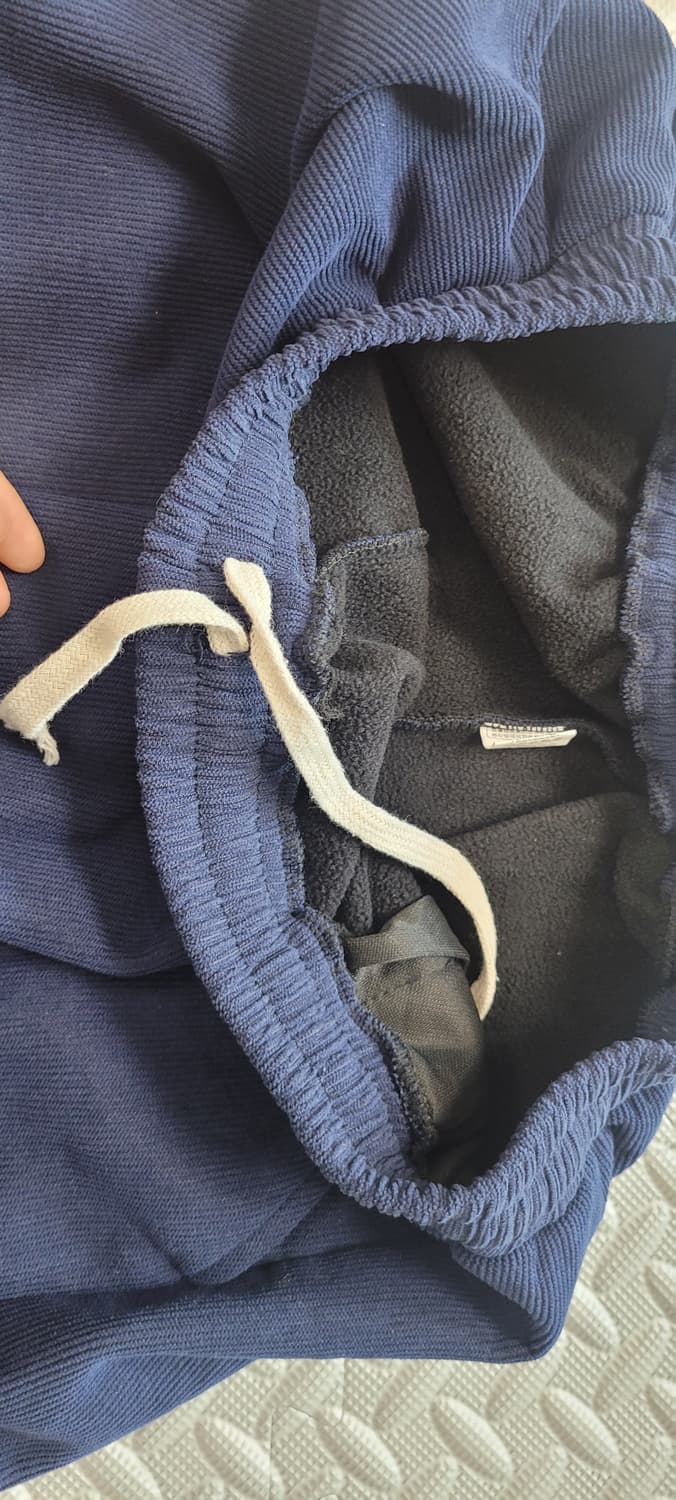 👔남성m-xl사이즈👔네이비 골덴 카고 와이드 팬츠(포켓4개) 상품이미지6