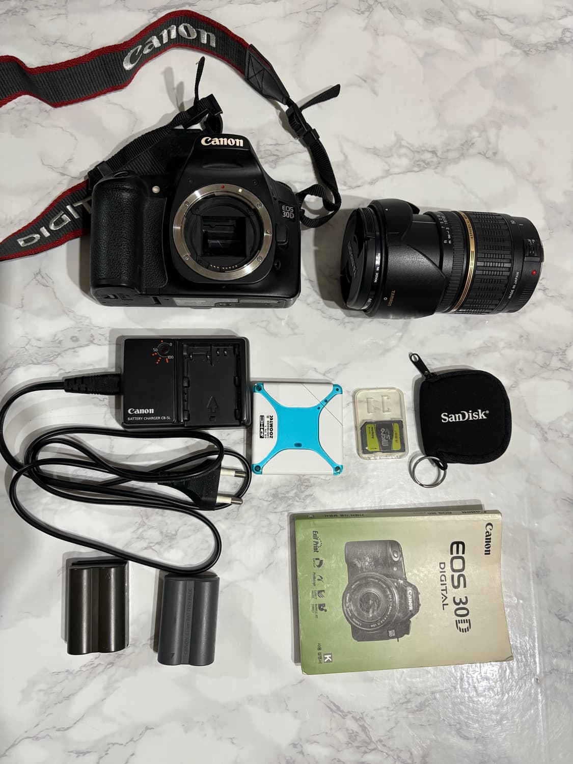 캐논 디카 30D 바디+렌즈포함 풀세트 상품이미지1