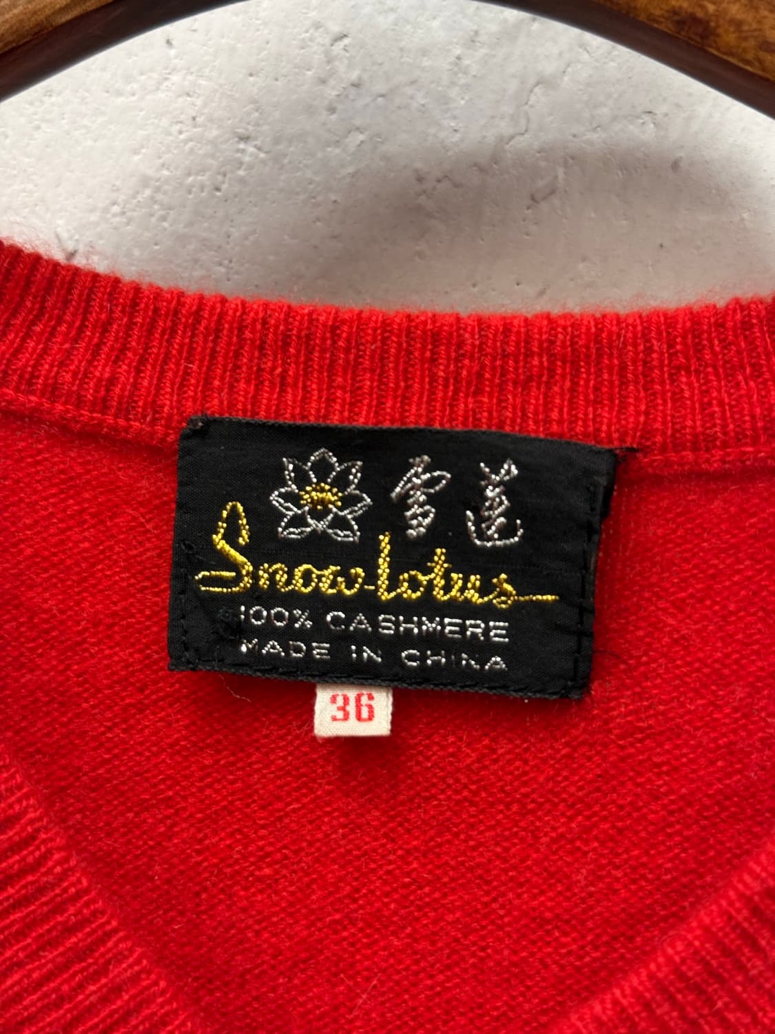 55) Cashmere 100% V-Neck Knit Sweater 상품이미지6