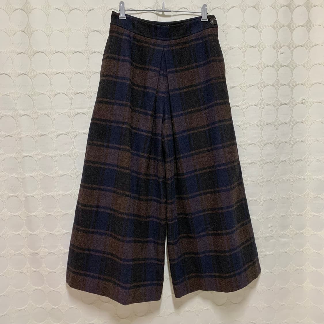 viviennewestwood울 스트라이프 와이드 팬츠 상품이미지4