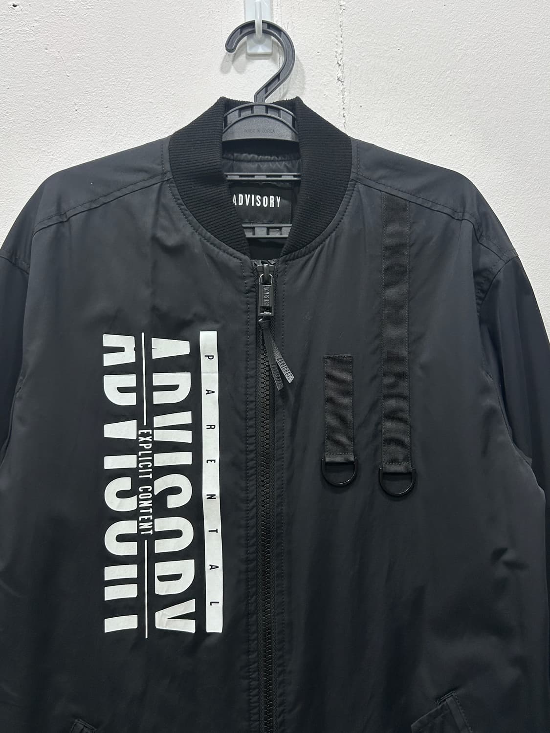 [S] 어드바이저리 블랙 롱 봄버 자켓 코트 여성 S사이즈 상품이미지3