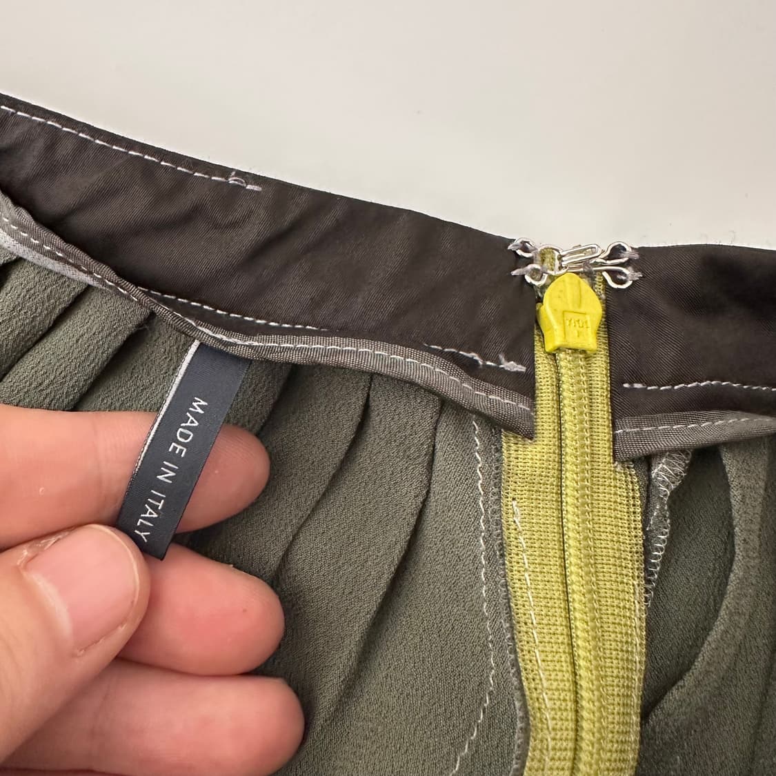질샌더 jil sander navy 플리츠 스커트 상품이미지6