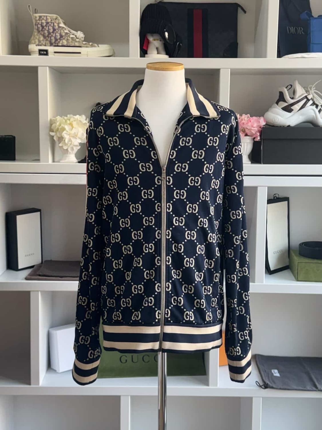 구찌 gg 트레이닝 집업 상품이미지1