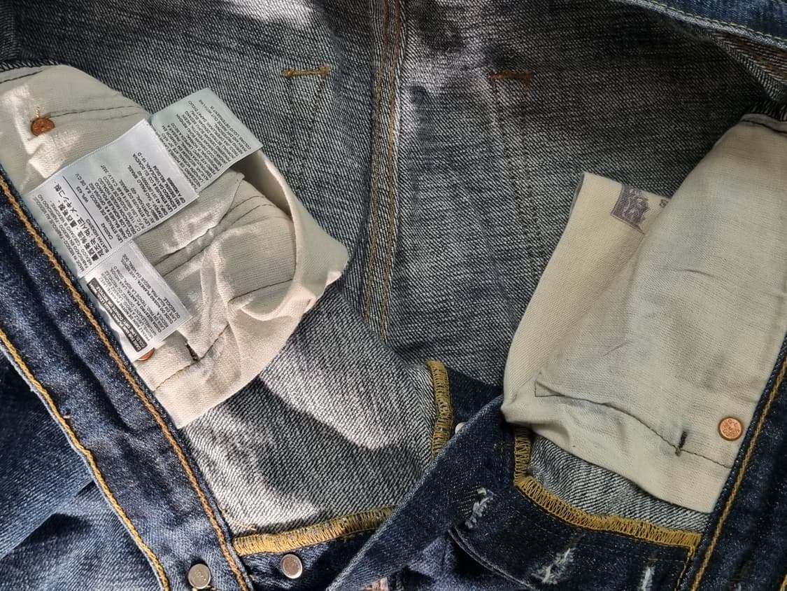 Levi’s 501 — 빈티지 워싱 데님팬츠 (W34 L32) 상품이미지2