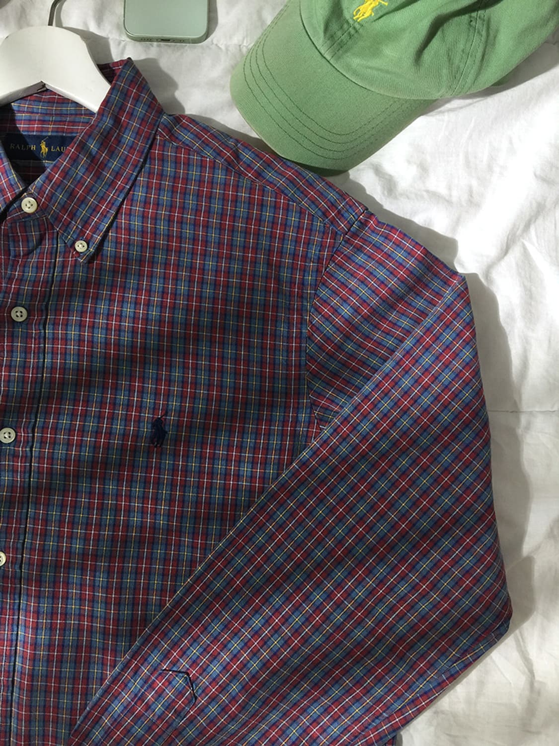 (MAN) 폴로랄프로렌 체크셔츠 XL 상품이미지2