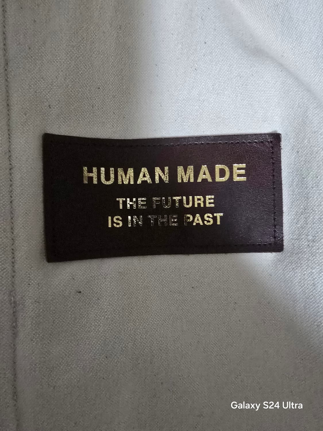 휴먼메이드 밀리터리 캔버스 코트 베이지 상품이미지3