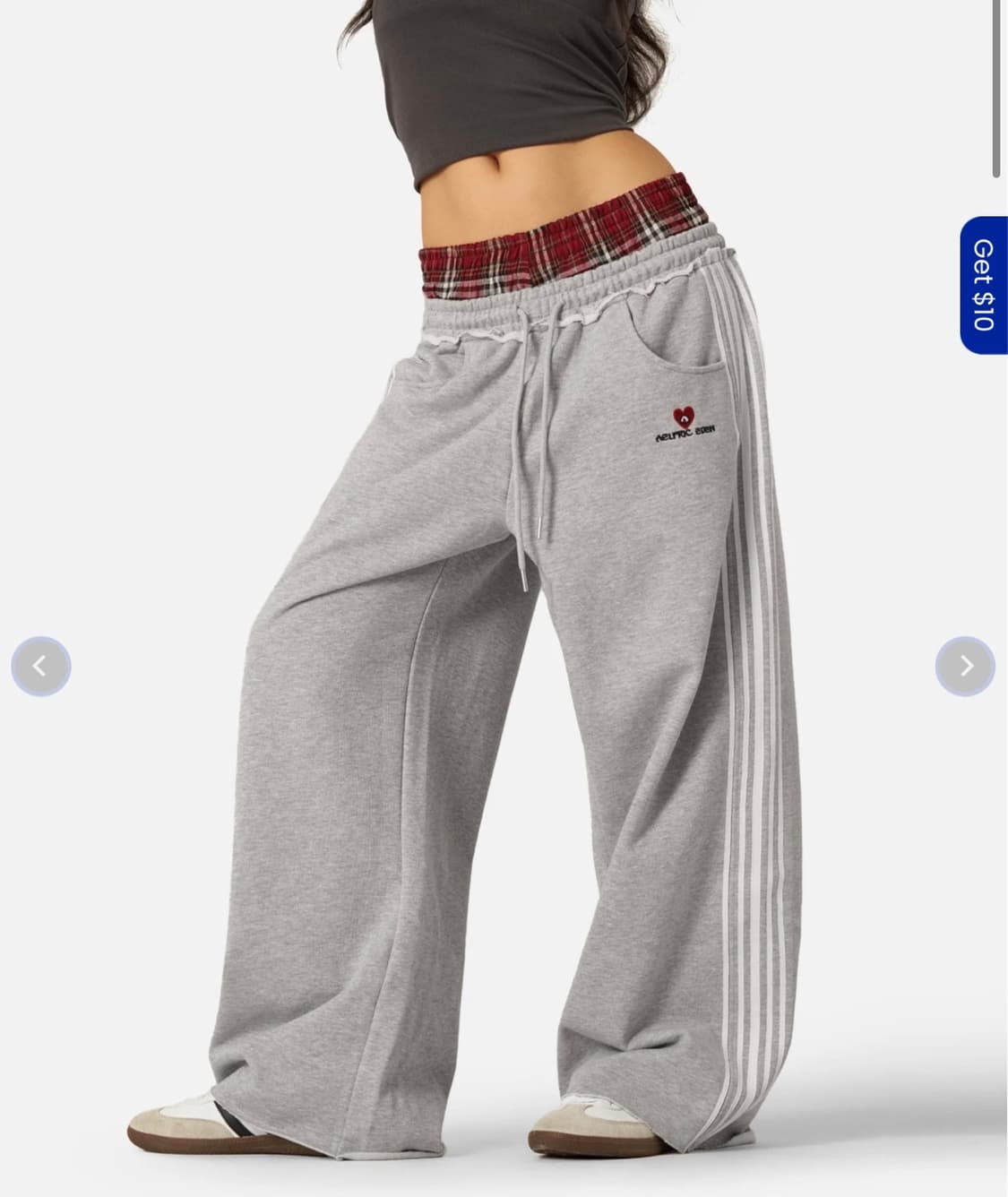 aelfric eden 더블 웨이스트 배기 스웨트팬츠 상품이미지1