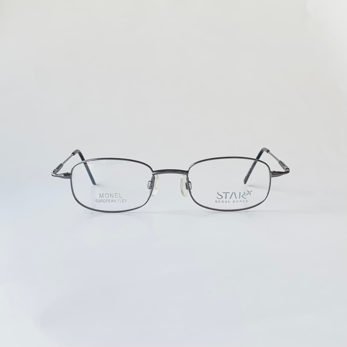 2499 데드스탁 슬림 사각 건메탈 메탈 프레임 빈티지안경 상품이미지1