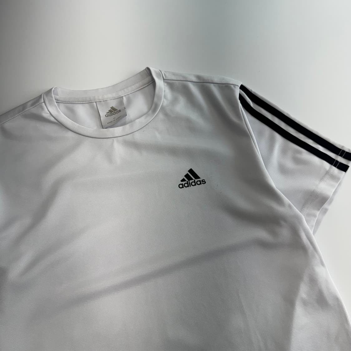 Adidas 아디다스 검흰 트랙탑 반팔 상품이미지4