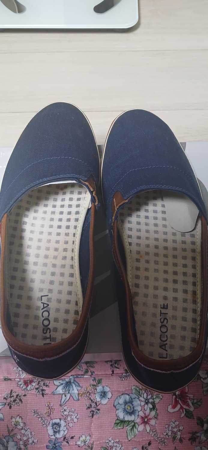 라코스테 네이비 슬립온
슈즈(255mm) 상품이미지4