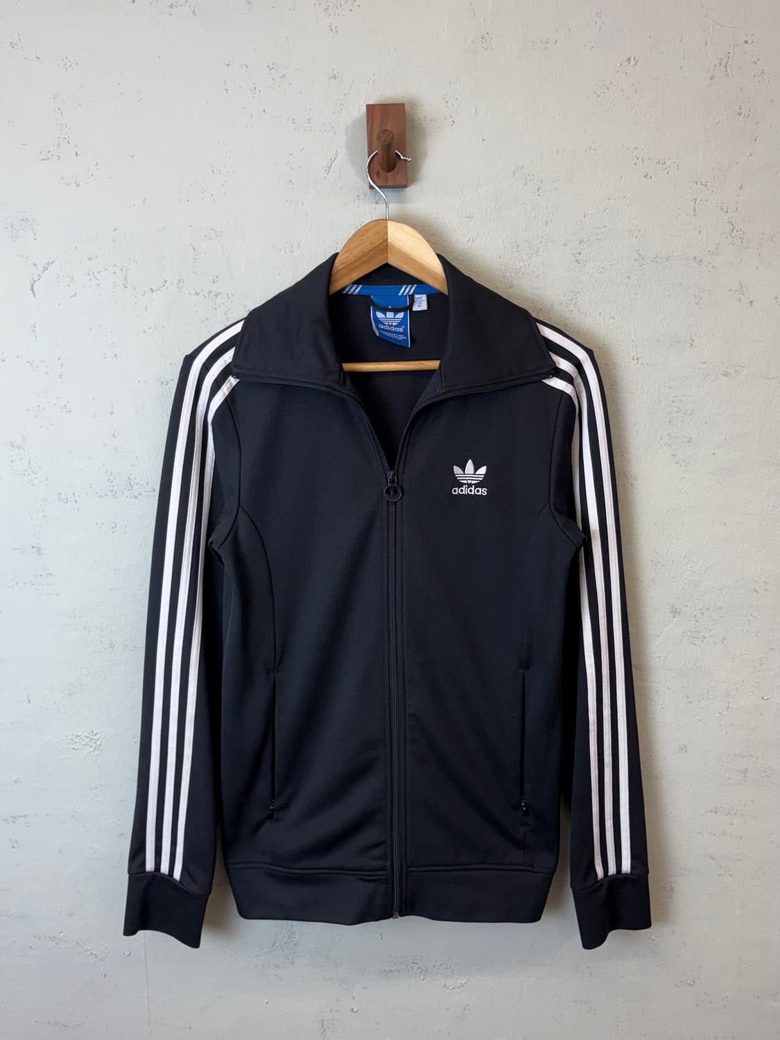 아디다스 유로파 삼선 트랙탑 블랙 져지 상품이미지1