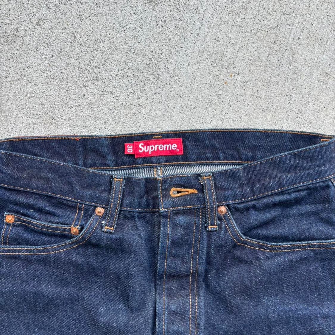 슈프림 생지 데님 팬츠 상품이미지3